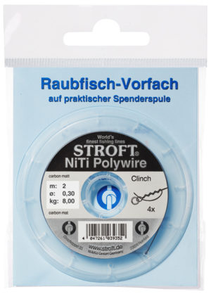 Stroft NiTi Polywire Titanvorfach