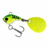 Westin DropBite Tungsten Spin Tail Jig Chartreuse Ice