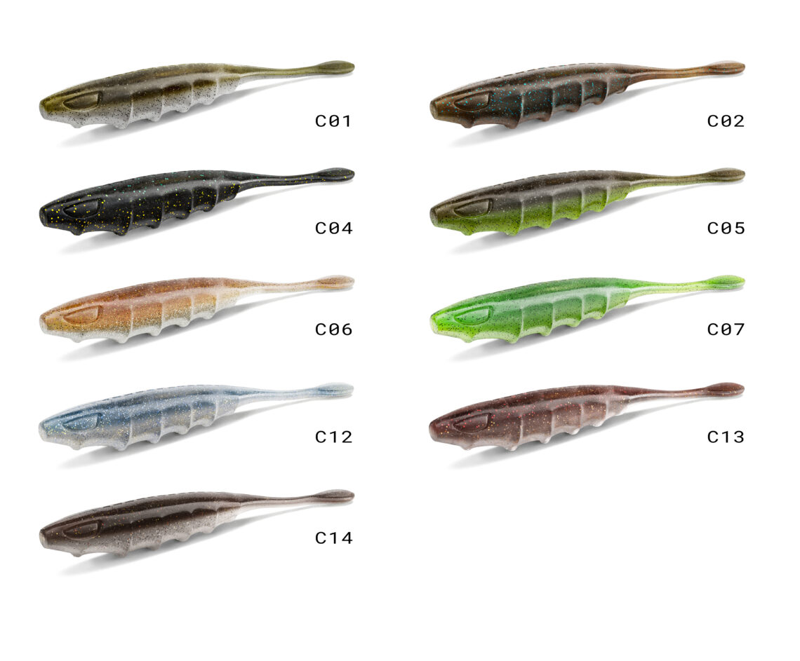 Nays NDL Pintail Softbait Color-Chart