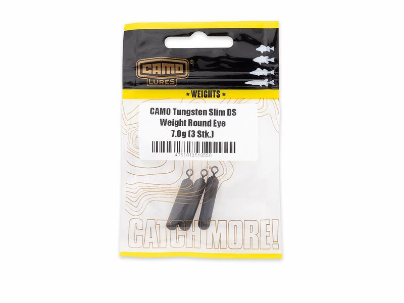 Camo Lures Tungsten Slim DS Weight blister