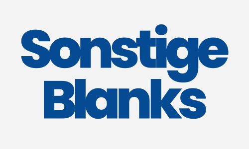 Sonstige Blanks