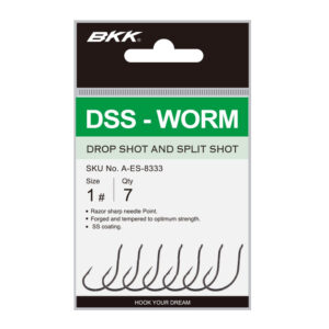 BKK DSS-Worm Haken Dropshot Hook