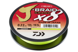 Daiwa J-Braid Grand X8 chartreuse