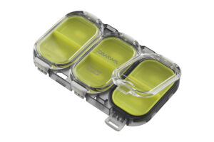 Daiwa Kleinteilebox 6 Fächer geöffnet