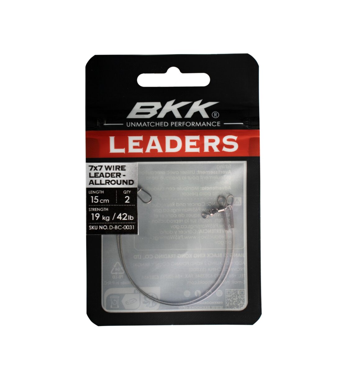 BKK 7x7 Wire Leader Allround Verpackung