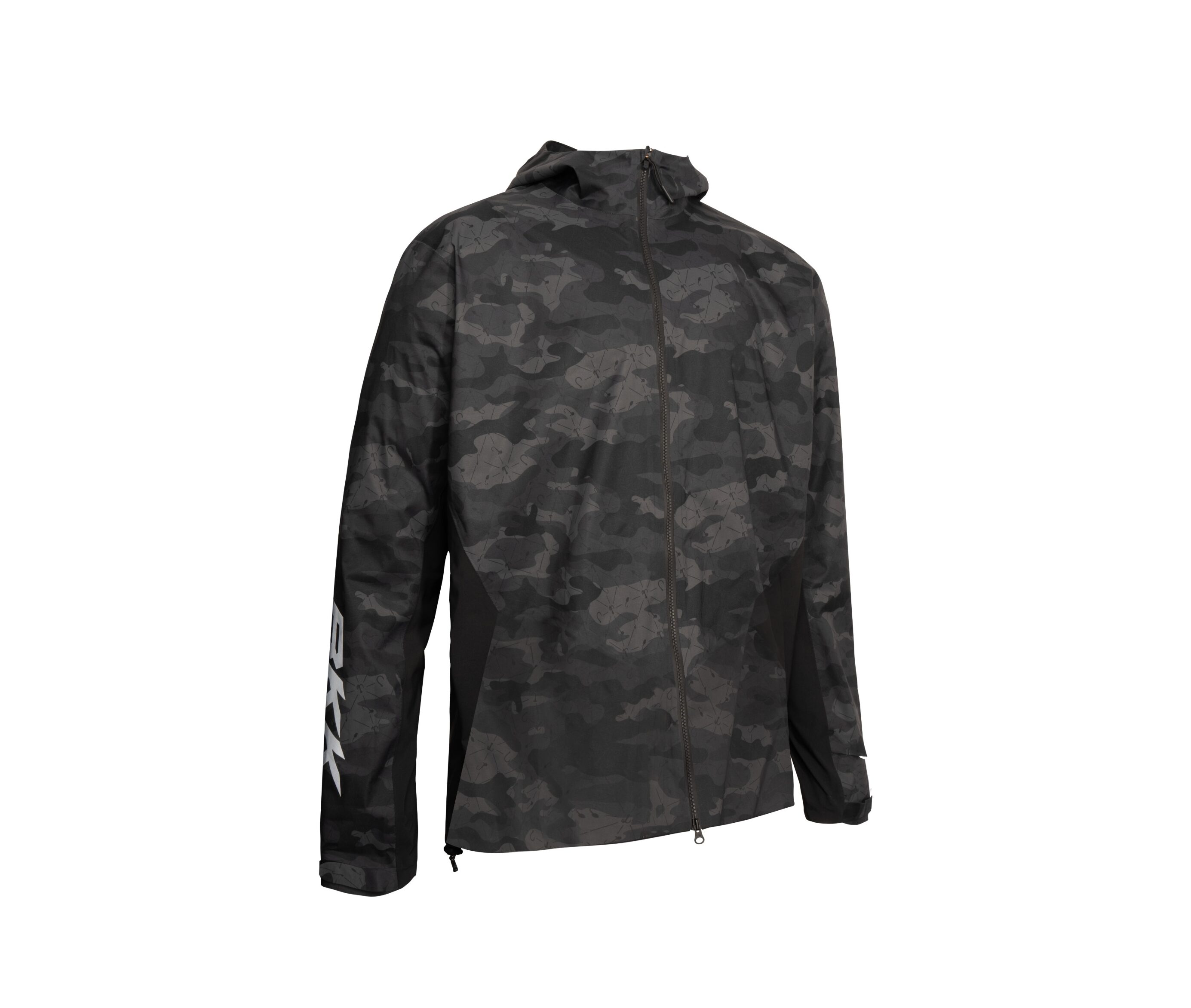 BKK Light Regenjacke in Schwarz/Camo