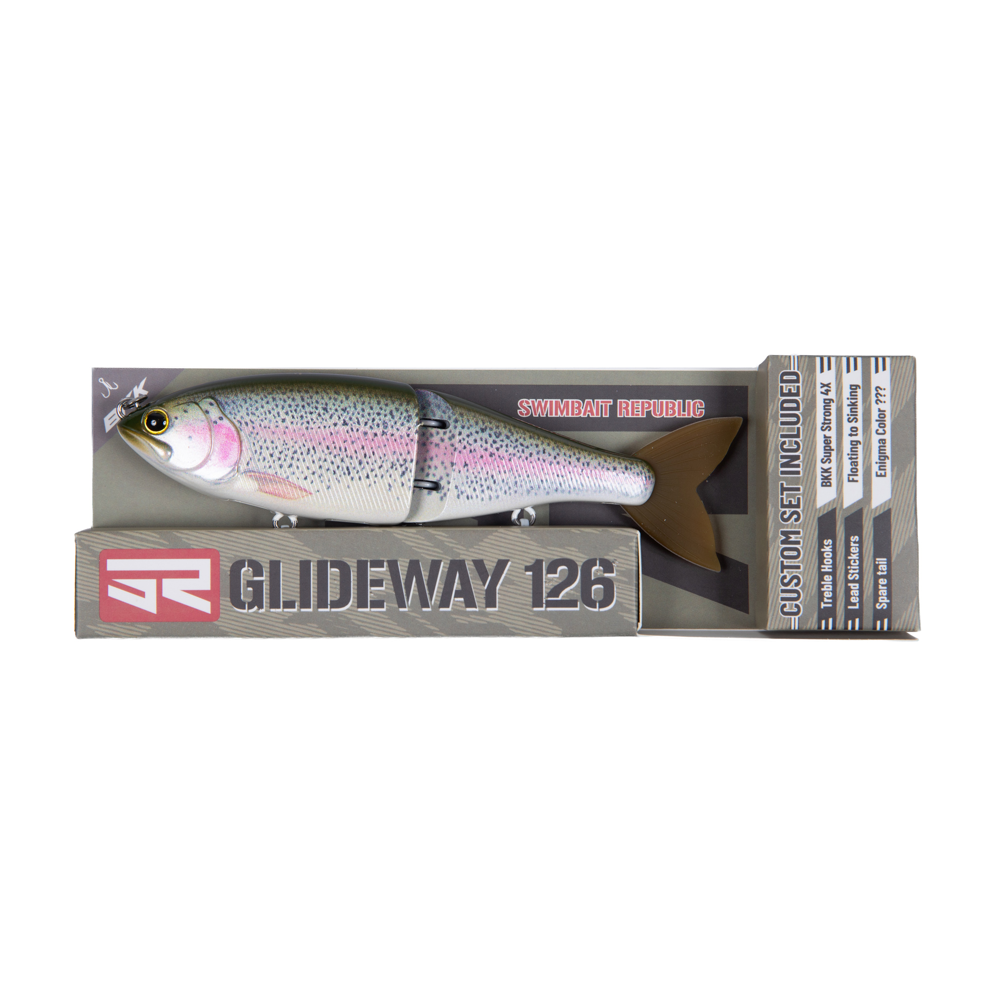 Swimbait Republic Glideway 126 31 EO-Trout